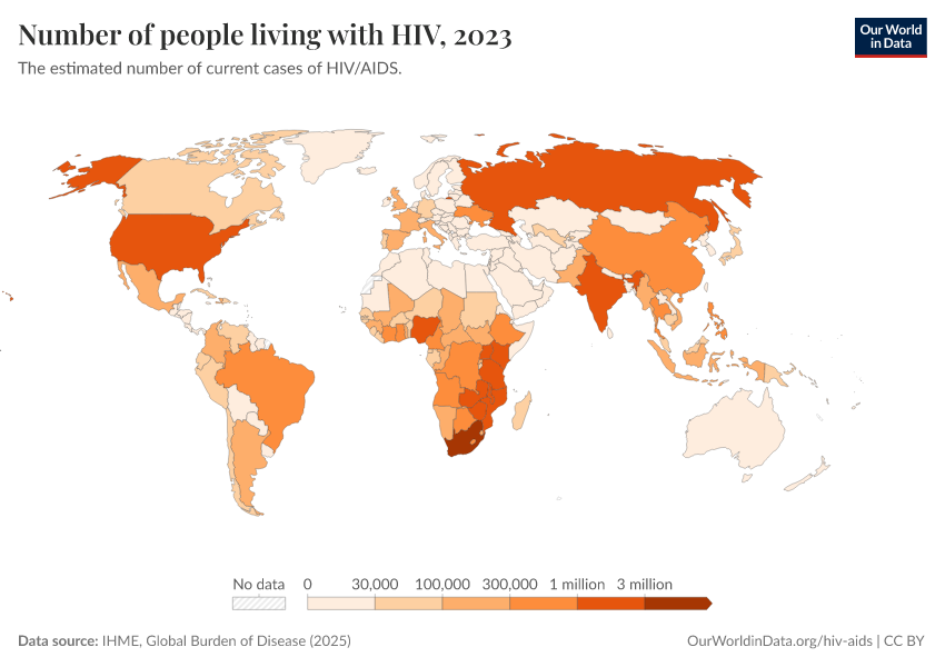 A thumbnail of the "Number of people living with HIV" chart