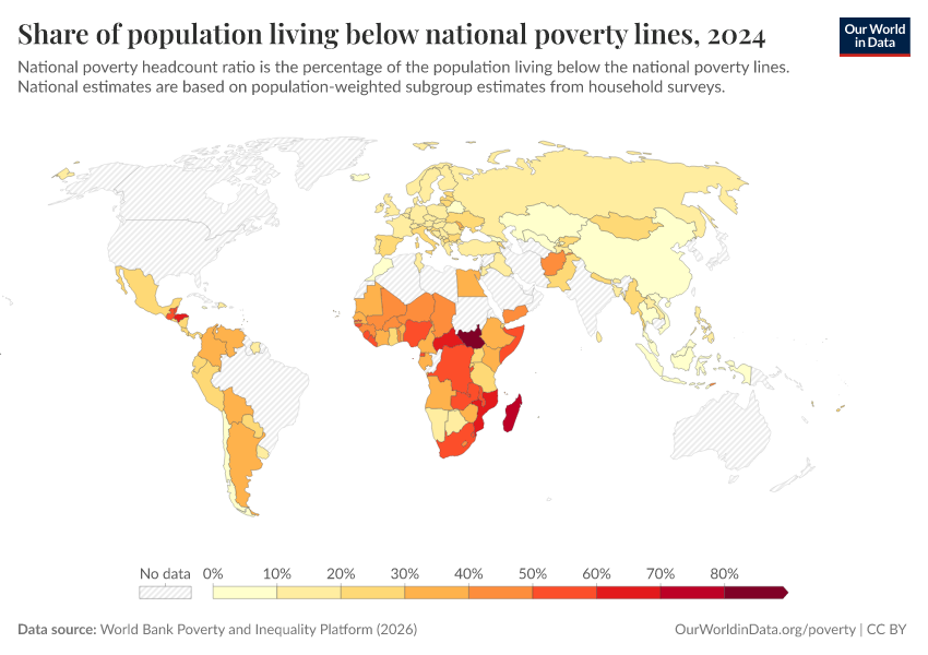 A thumbnail of the "Share of population living below national poverty lines" chart
